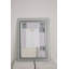 Miroir de salle de bain avec lumières à DEL, miroirs de salle de bain anti-buée pour montage mural, 3 couleurs et 5 niveaux d'intensité variable, horizontal / vertical