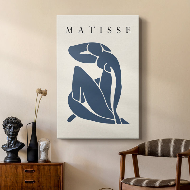 Matisse Ccclxxxi, reproduction d'art encadrée sur mesure, galerie Cavas, H 36 po x l 24 po