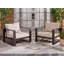 Ensemble de 2 chaises en aluminium Fash-118619107