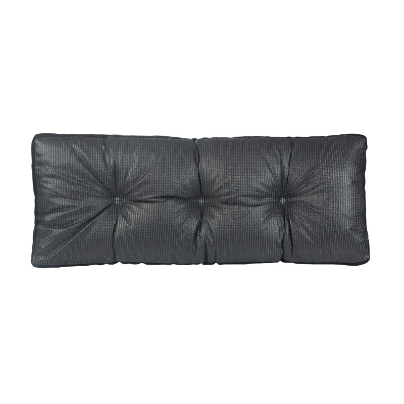 Coussin de banc antidérapant Omega, Flamme, L 43 po x P 14 po