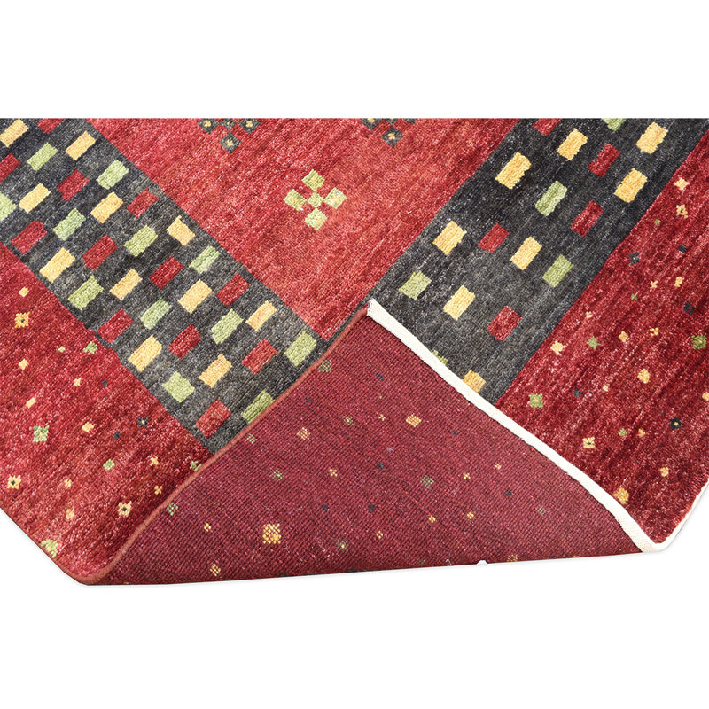 Handmade Wool Area Rug, Rectangle 8' x 10'