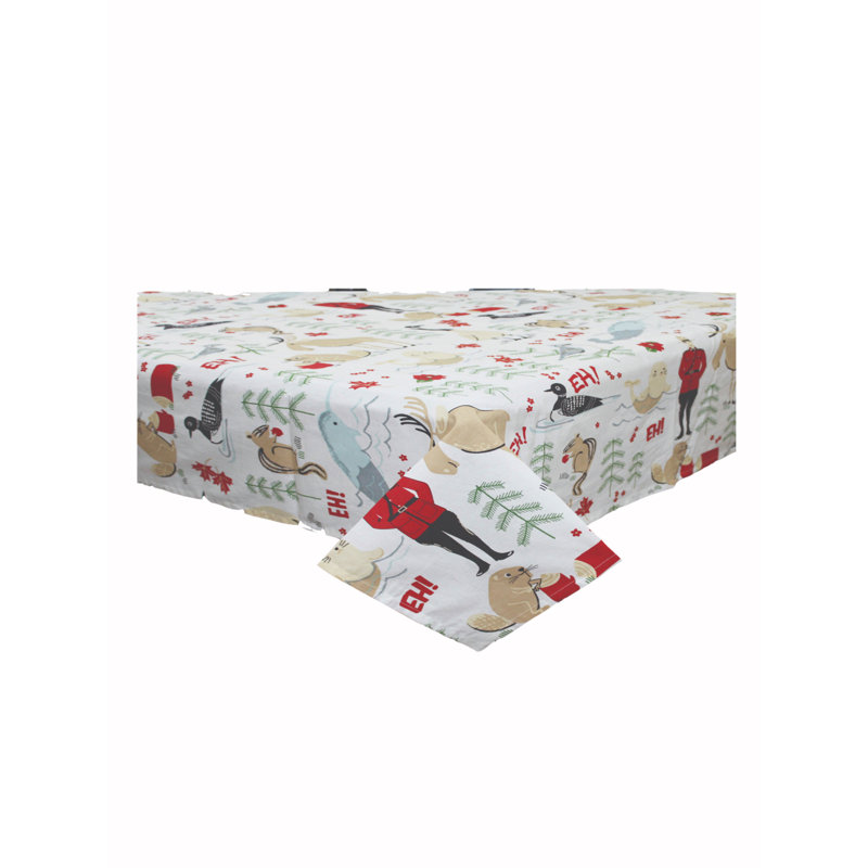 Nappe en coton (ronde de 60 po) (Canadiana)