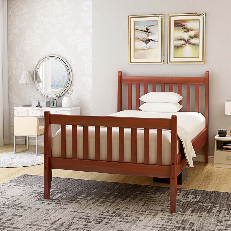 Eisenhart Slat Bed, Walnut