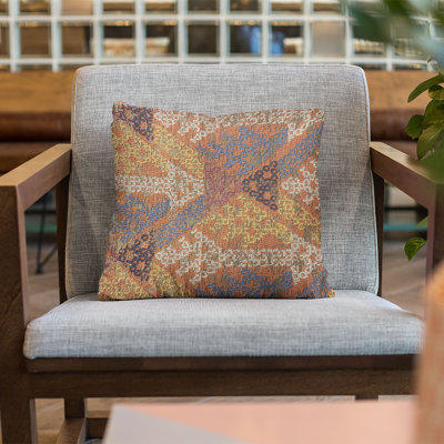 Lines Outdoor Reversible Throw Pillow