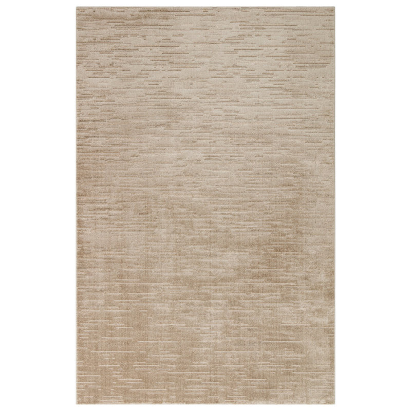 Soft & Durable Area Rug, 5.2 x 7.5 Feet, Beige | 100% Micropolyester, 2.3 lbs/sq ft | Machine Woven with 192,000 Thread Points | Easy to Clean with Vacuum & Spot Remover | Stylish Addition for Any Room