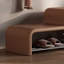 Banc à chaussures en cuir 39,4 po-107659352
