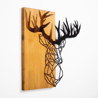 Décoration murale en bois