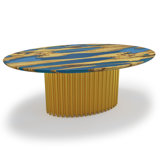 Okeanos Oval Dining Table