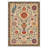 Astraea Vintage Machine Washable Beige Indoor Area Rug with Non-Slip Backing-141687981