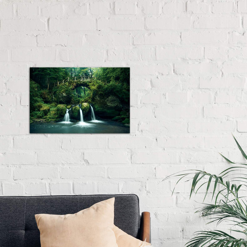 Green Heaven 1 Piece Wrapped Canvas Wall Art, 66.04 cm H x 45.72 cm W x 1.91 cm D