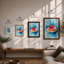 Layered Dessert Dream Retro - Framed Print-1770519505-1770519507