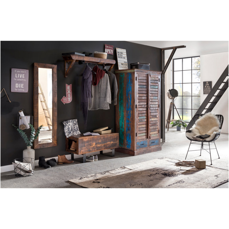Alexandra Solid Wood Storage Bench