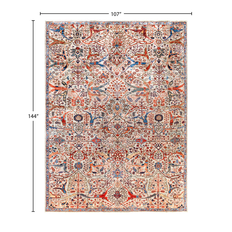 Serapi One-of-a-Kind 8' 11" X 12' 0" Hand Knotted Area Rug