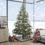 Arbre de Noël artificiel 7 pi avec base en acier et 4306 pointes