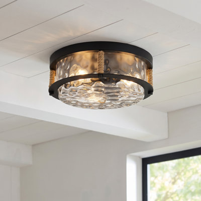 Plafonnier encastré noir mat 3 lumières Baltic