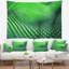 Tapisserie abstraite verte à texture épineuse 3D-28497143