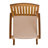 Brizio Acacia Rocking Chair with Cushion