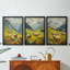 ANIMALS Series CECXIV - Toile tendue avec châssis encadré - 3 pièces-331418586-331418584
