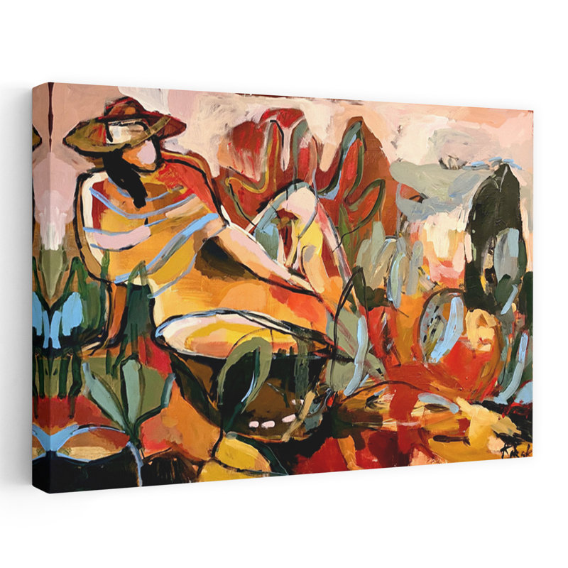 Art contemporain contemporain, art contemporain, H 12 po x l 18 po