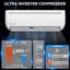 Balconera 24000 BTU Ductless Mini Split Air Conditioner For 1500 Square Feet With Remote & Smart Control-220V