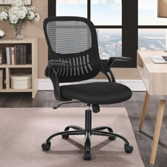 Mimoglad Office Chair, High Back Ergonomic Desk Chair with Adjustable Lumbar  Support and Headrest, Swivel Task Chair with flip-up Armrests for Guitar  Playing, 5 Years Warranty – Built to Order, Made in