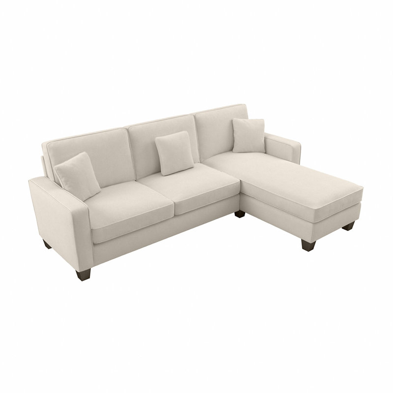 Canapé modulaire réversible Alitza, Crème, crème