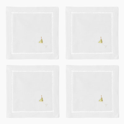 Dirty Martini Cocktail Napkins