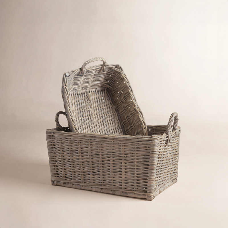 Normandy 2 Piece Laundry Basket Set