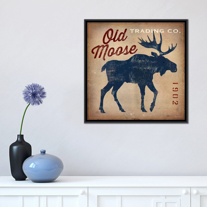 Rustic, 12" H x 12" W x 1.5" D, Gold Framed Canvas, No Mat