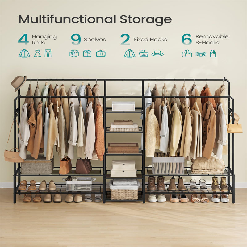 195cm Clothing Rack