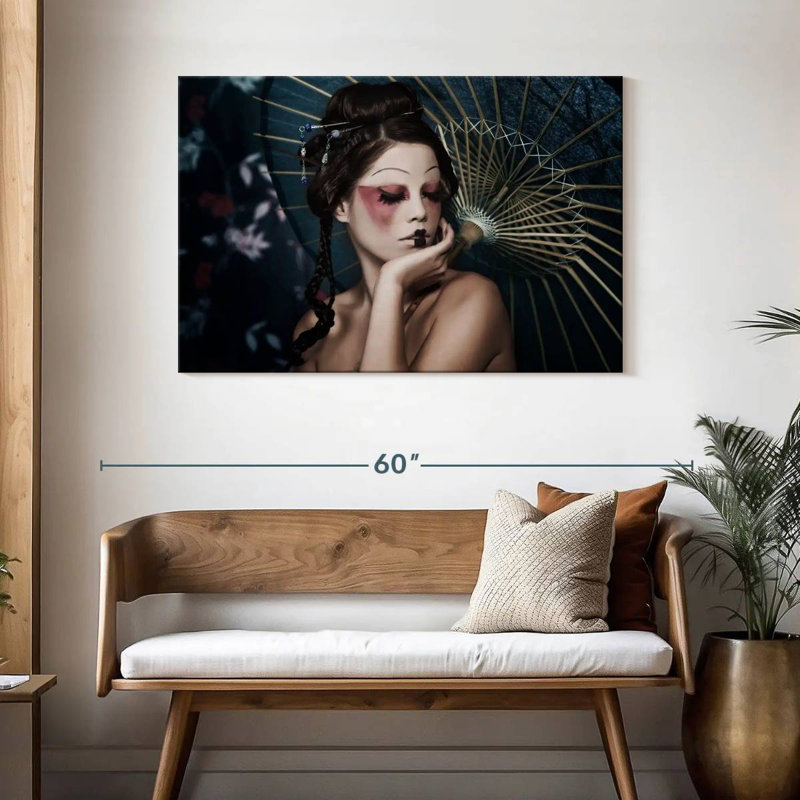 Maquillage de la Shisworth moderne Geisha, H 30 po x l 45 po