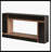 63" Console Table, 2-Tier Wooden Rectangular Sofa Table Hallway Table