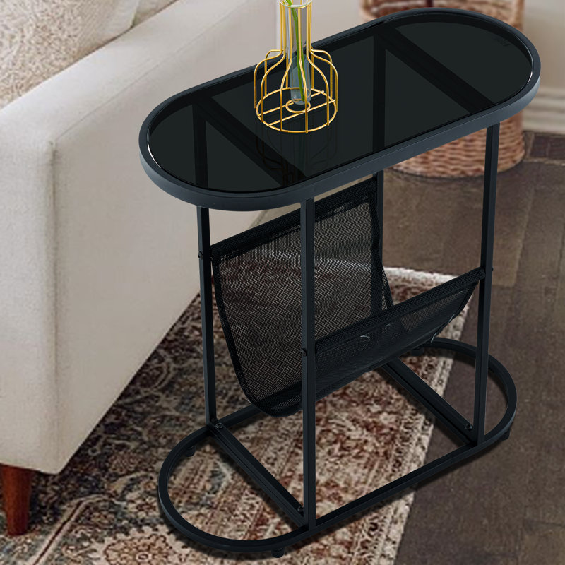 Ensemble de tables de bout Tiyler, Noir