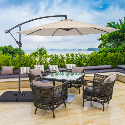Davinna 120'' Cantilever Umbrella