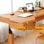 70.87"Natural Colour Solid Wood Electric Adjustable Desk-104709484