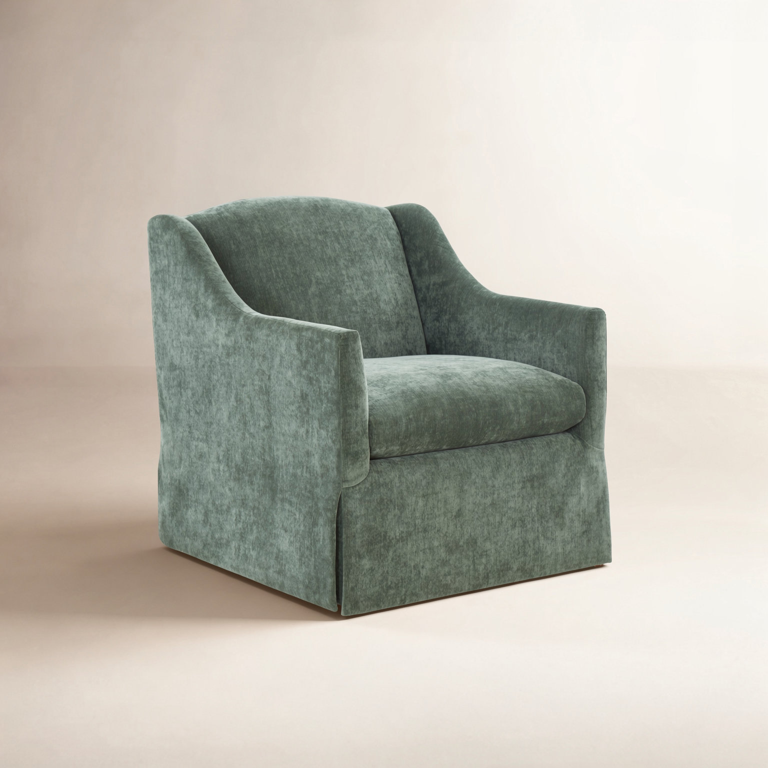 Swivel Accent Chair, Ivy Performance Weave