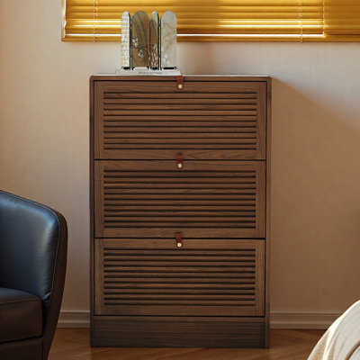 Populaire armoire à chaussures de rangement rétro