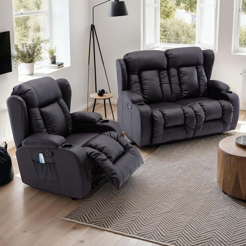 Living Room Set, Black