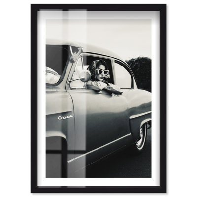 Prêt à partir Shadowbox Print Fashion Art Prints par Notoriart