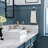 MEJE 12.5'' White Ceramic Rectangular Bathroom Sink