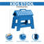 Marchepied pliable - (paquet de 2) marchepied avec hauteur de 9 pouces - peut supporter jusqu'à 300 lb - marchepied pliable léger en plastique pour la cuisine, la salle de bain et le salon (rose)-568964549