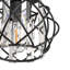 Plafonnier encastré en cage à 1 lumière
