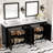 72" Bathroom Vanity Set with Double Vanities