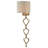 Audrienne Kenzie 1 - Light Dimmable Gold/Gray Wallchiere