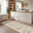 Non-Slip Washable Stain Resistant Area Rug For Living Room Bedroom Dining Room - Brown 2'X8'-1036795933-1036917135