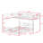 L-Shaped Metal Twin Over Full Size Bunk Bed-241808655