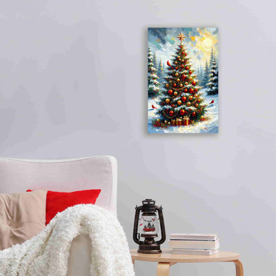 Yuletide Glow - impression sur toile tendue