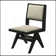 Chaises de salle à manger contemporaines 2 pièces en tissu gris clair avec accoudoirs rembourrés gris
