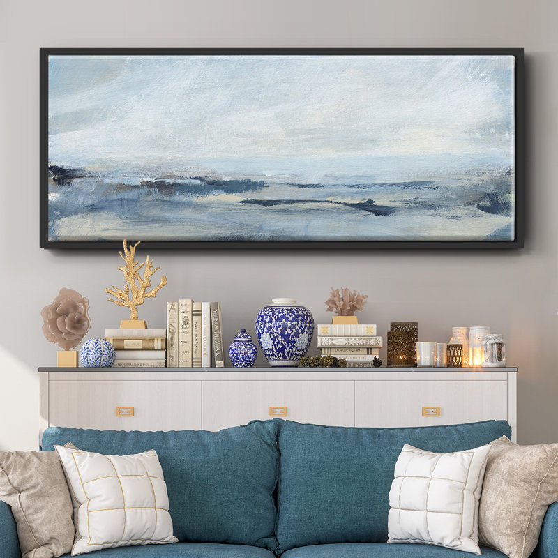 Sailing II- Framed Canvas