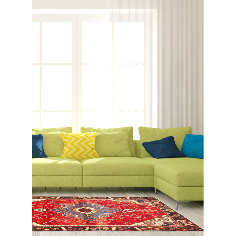 Tapis rouge Anadol 4 pi 1 po x 6 pi 3 po